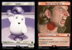 Alien (2) // Mark of the Rani (15) Token - Foil